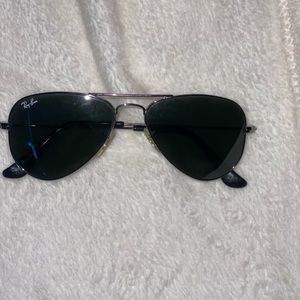 Junior Black RayBans Comes with Case